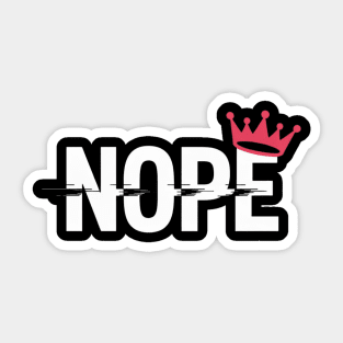 No-kings-in-america Sticker